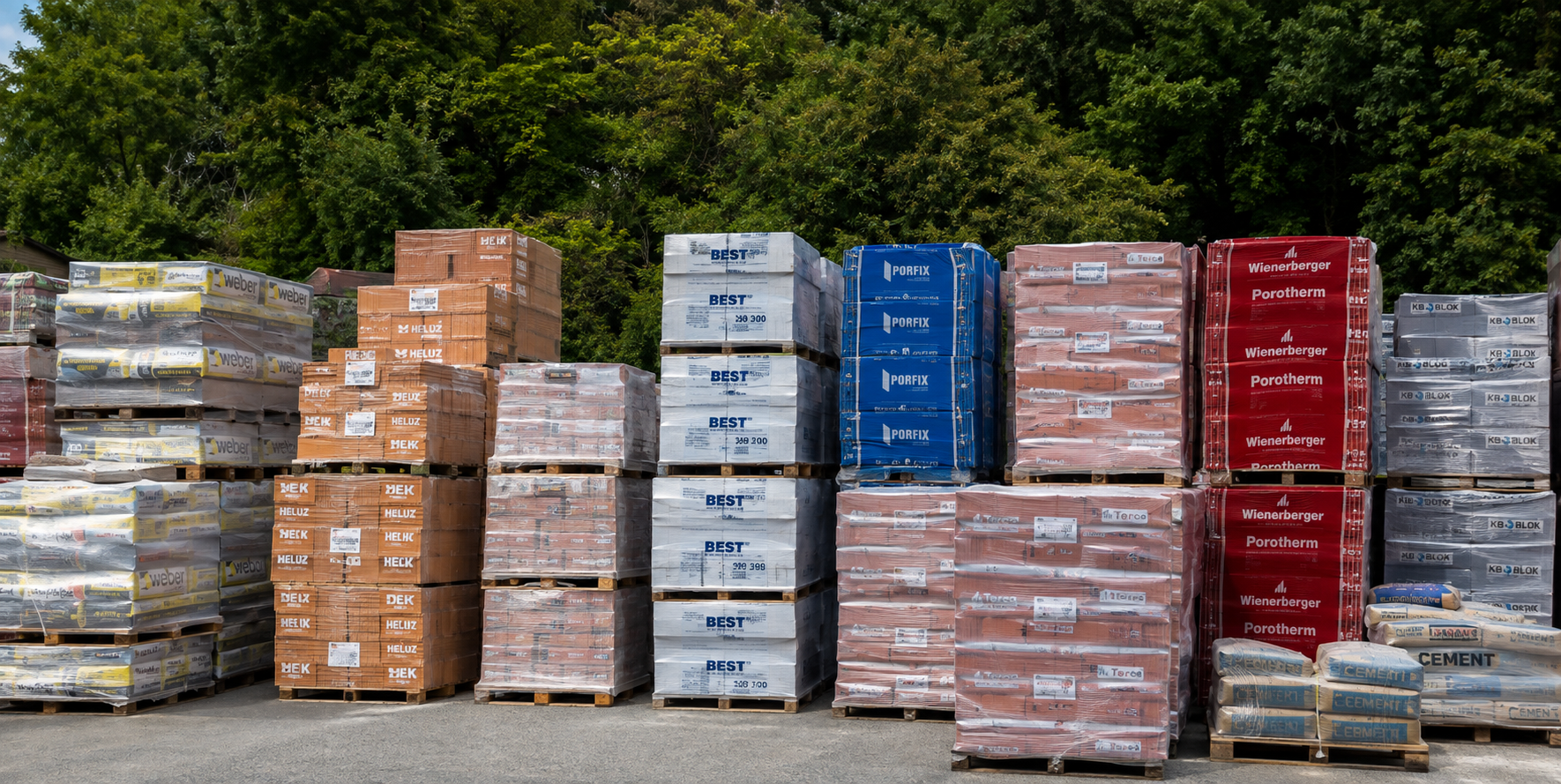 Sypké materiály a beton